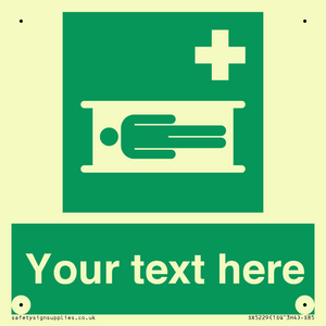 Custom Stretcher Sign